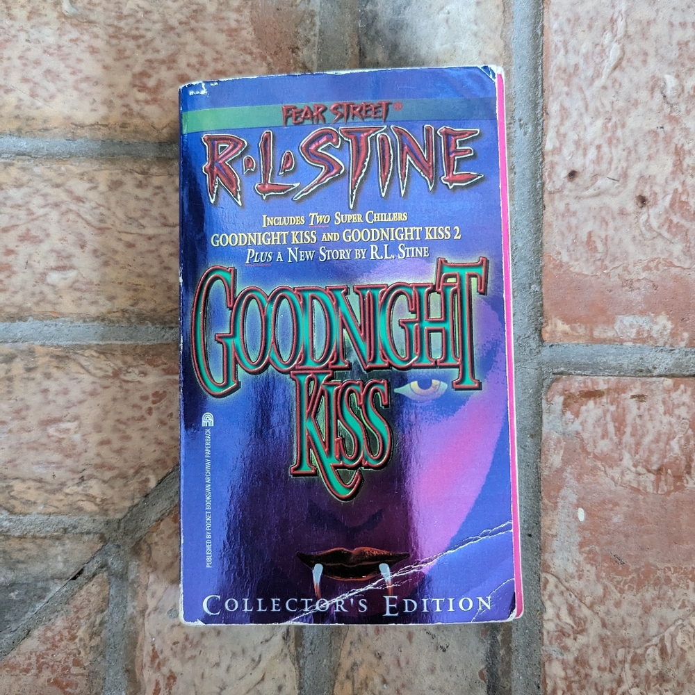 Goodnight Kiss Collector's Edition - R.L. Stine - Fear Street - used condition